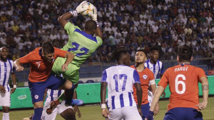 CHILE CAYÓ ANTE HONDURAS